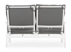 DIVANO IN ALLUMINIO BIANCO JX11 - KLEDI