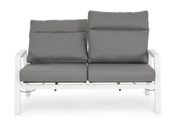 DIVANO IN ALLUMINIO BIANCO JX11 - KLEDI