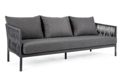 DIVANO IN CORDA PER ESTERNO ANTRACITE WG21 - FLORENCIA
