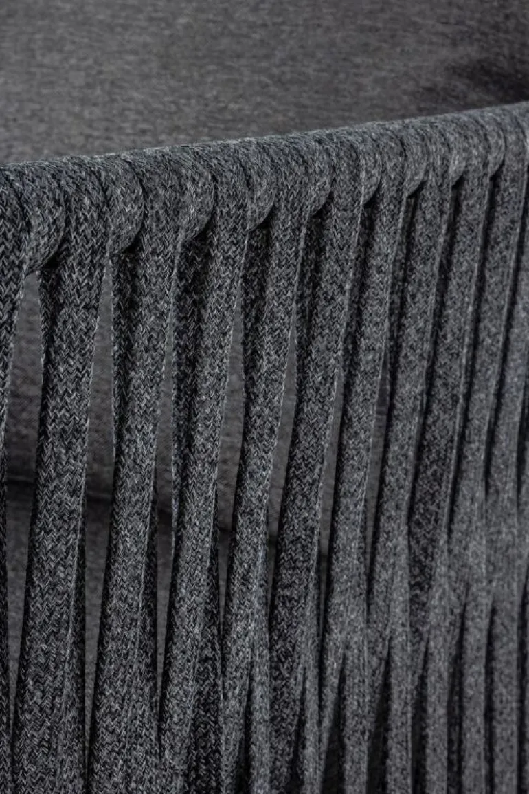 DIVANO IN CORDA PER ESTERNO ANTRACITE WG21 - FLORENCIA