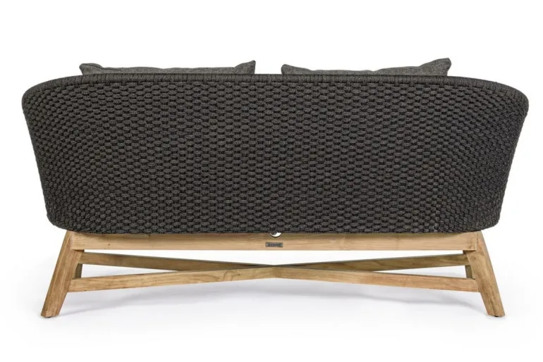 DIVANO IN CORDA PER ESTERNO ANTRACITE- COACHELLA