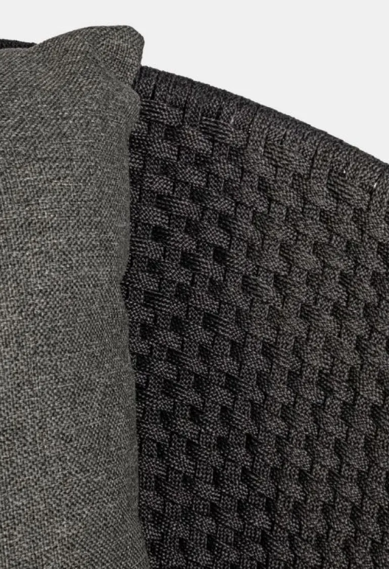 DIVANO IN CORDA PER ESTERNO ANTRACITE- COACHELLA