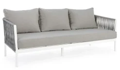 DIVANO IN CORDA PER ESTERNO BIANCO WG20 - FLORENCIA