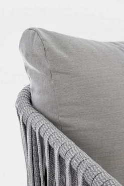 DIVANO IN CORDA PER ESTERNO BIANCO WG20 - FLORENCIA