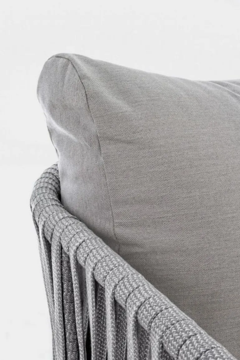 DIVANO IN CORDA PER ESTERNO BIANCO WG20 - FLORENCIA