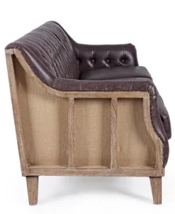 DIVANO IN ECOPELLE - RAYMOND