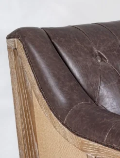 DIVANO IN ECOPELLE - RAYMOND