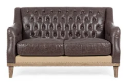 DIVANO IN ECOPELLE - RAYMOND