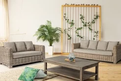 DIVANO IN FIBRE NATURALI 3 POSTI - FORTALEZA