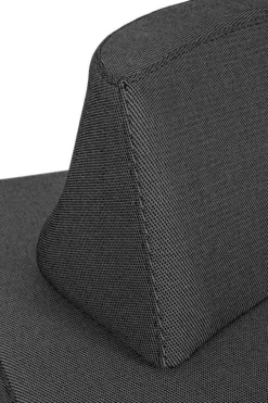 DIVANO IN TESSUTO PER ESTERNO ANTRACITE - PIPER