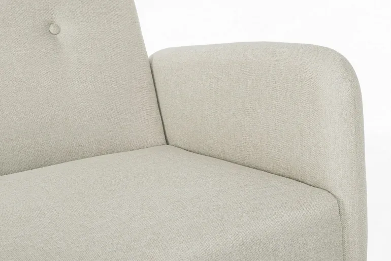 DIVANO LETTO IN TESSUTO BEIGE - BRIDJET