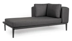 DIVANO LOUNGE IN ALLUMINIO ANTRACITE WG21 - MATRIX