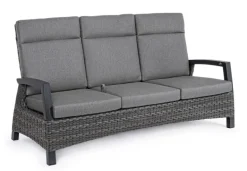 DIVANO RECLINABILE IN ALLUMINIO ANTRACITE JX55 - BRITTON