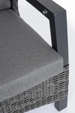 DIVANO RECLINABILE IN ALLUMINIO ANTRACITE JX55 - BRITTON