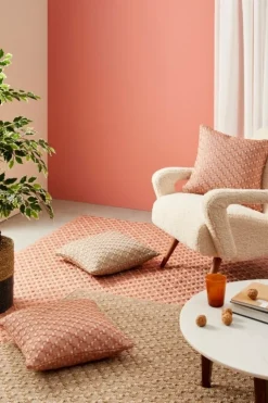 FODERA CUSCINO ESTERNO BHAJAN ROSA 45X45