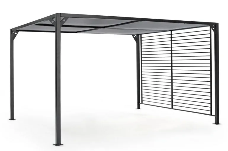 GAZEBO IN ALLUMINIO 3X3.6 ANTRACITE LH32 - NOAH