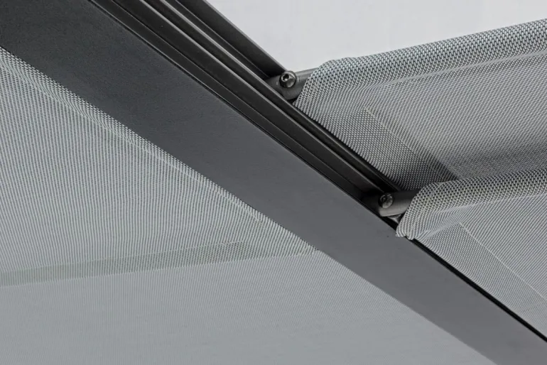 GAZEBO IN ALLUMINIO 3X3.6 ANTRACITE LH32 - NOAH