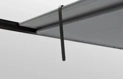 GAZEBO IN ALLUMINIO 3X3.6 ANTRACITE LH32 - NOAH