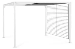 GAZEBO IN ALLUMINIO 3X3.6 BIANCO LH30 - NOAH