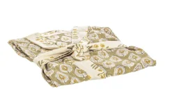 KIMONO REIMS AVORIO C-FOGLIA-FIORE