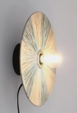 LAMPADA APPLIQUE KANDA NATURAL AZZUR D33