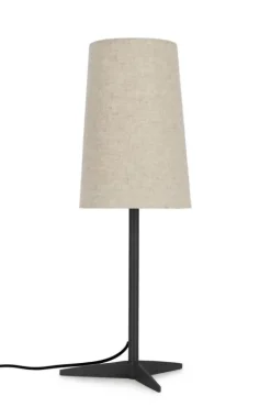LAMPADA TAV. ASSAM NERO BEIGE H60