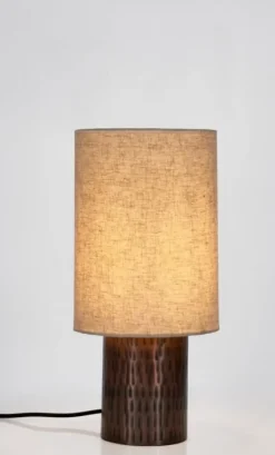 LAMPADA TAV. BIHAR MARRONE H41