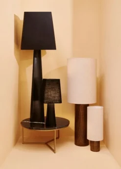 LAMPADA TAV. BIHAR MARRONE H41