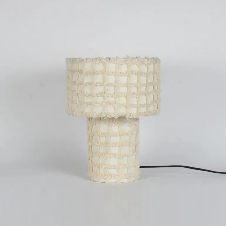 LAMPADA TAV. DEVANG CHECK BEIGE H36