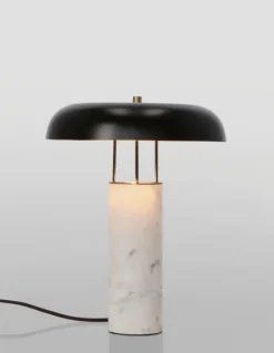 LAMPADA TAV. KAITHAL MARMORIZZ BIANC H33