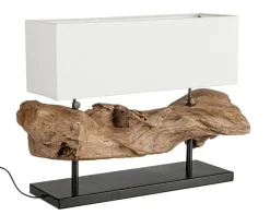 LAMPADA TAV. KLETA BIANCO H55