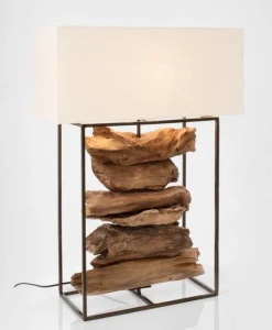 LAMPADA TAV. KUBI BIANCO H76