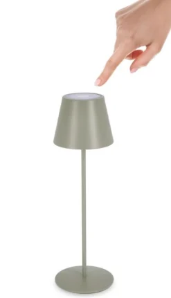 LAMPADA TAV. LED ETNA VERDE SALVIA H38