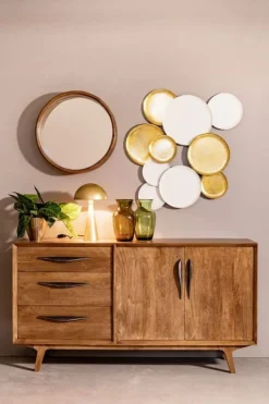 LAMPADA TAV. MODERN ORO H36.5