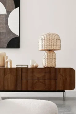 LAMPADA TAV. SIKKIM RATTAN H61