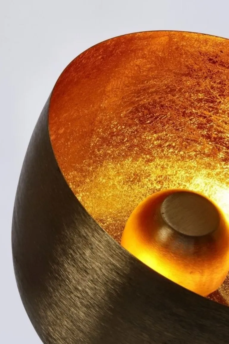 LAMPADA TAVOLO ISHAM ORO H32