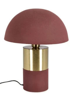 LAMPADA TAVOLO ISHAN BORDEAUX H40