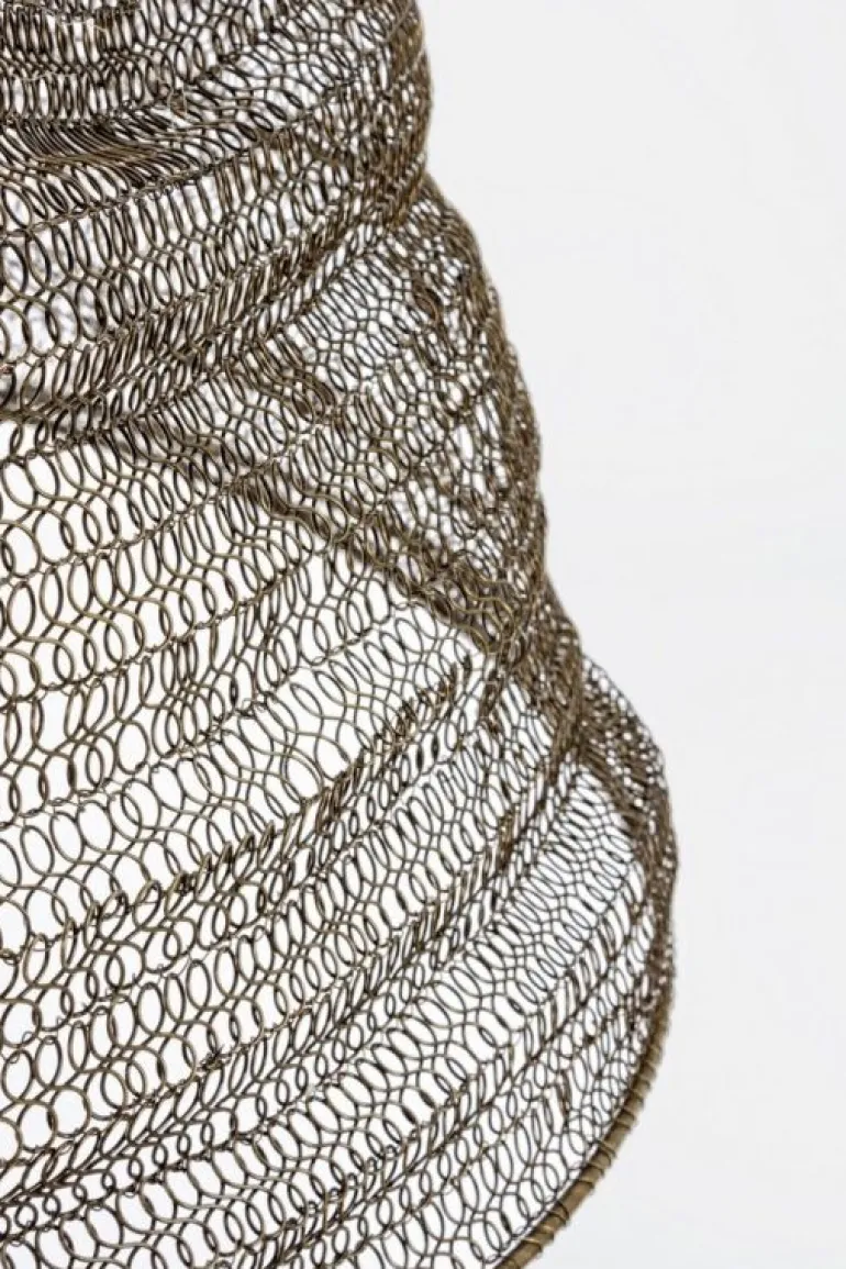 LAMPADARIO AMISH CIRCLE BRASS