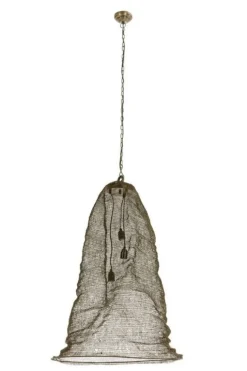 LAMPADARIO AMISH LONG BRASS