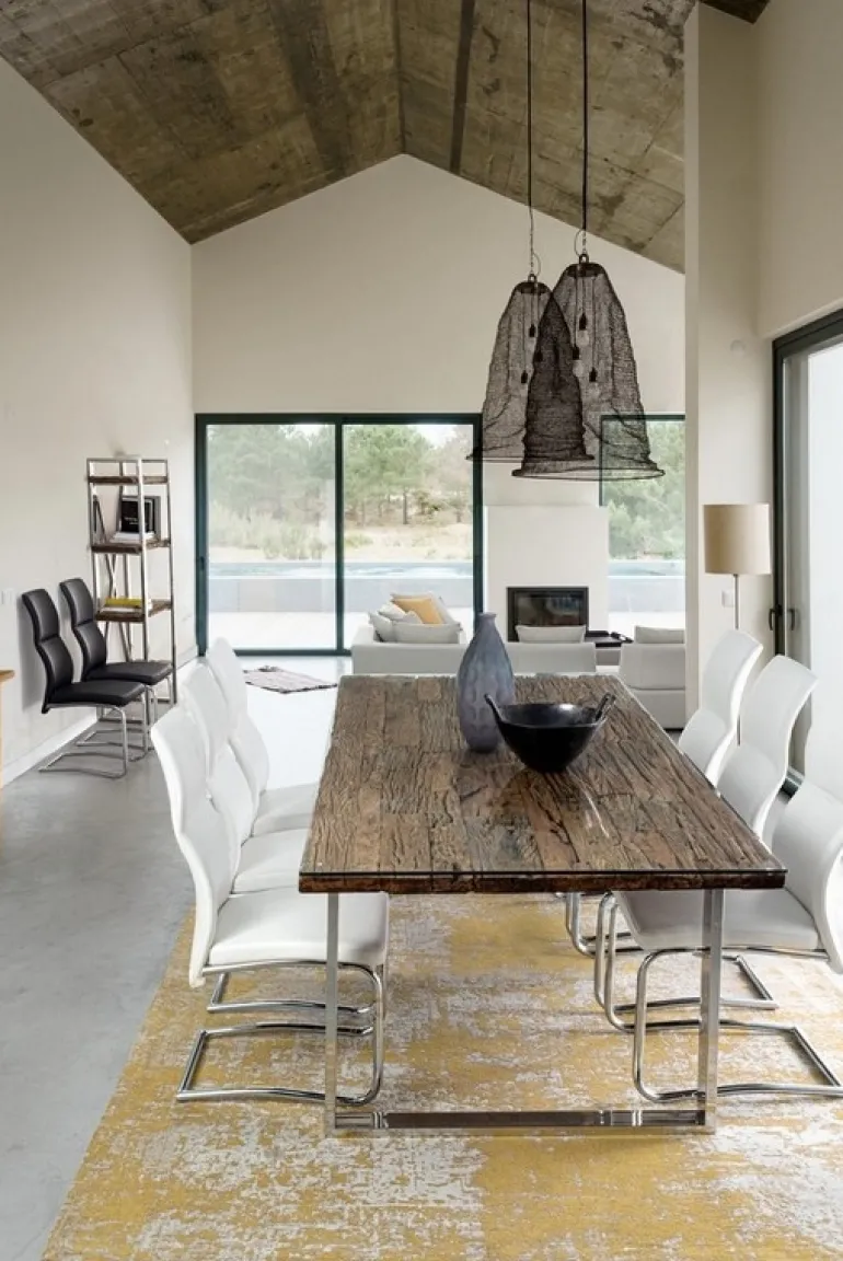 LAMPADARIO AMISH LONG BRASS