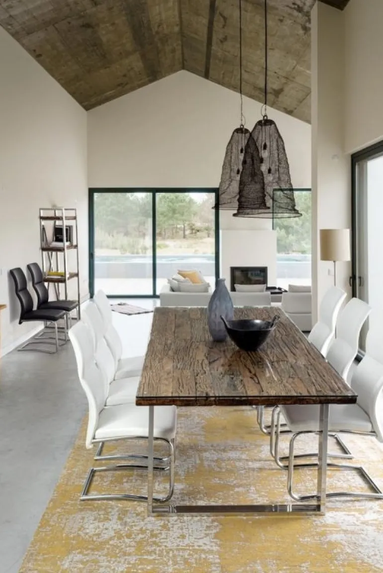 LAMPADARIO AMISH LONG BRASS