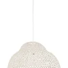 LAMPADARIO ASTRO SAGOMATO BIANCO D50