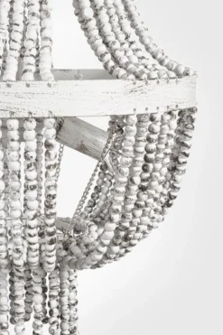 LAMPADARIO CORONA 3LUCI DROP BIA ANT