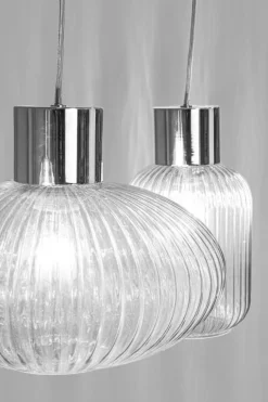 LAMPADARIO 3LUCI SHOWY RETT TRASP-ARG