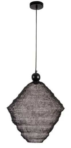 LAMPADARIO ODISSA ROMBO NERO D58