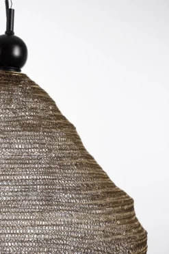 LAMPADARIO ODISSA ROMBO ORO D58