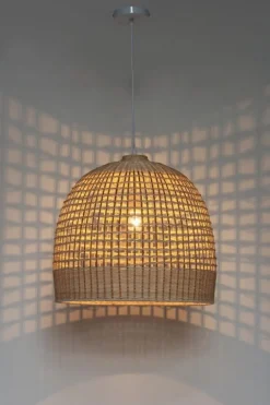 LAMPADARIO SIWA NATURALE D53