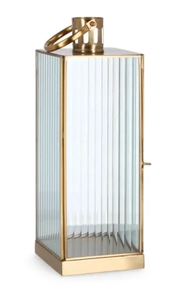 LANTERNA TEHRI 1M RIGHE TRASP ORO H39