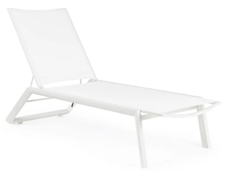 LETTINO CON RUOTE IN ALLUMINIO BIANCO GK50 - CRUISE