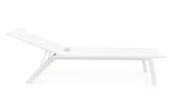 LETTINO CON RUOTE IN ALLUMINIO BIANCO GK50 - CRUISE